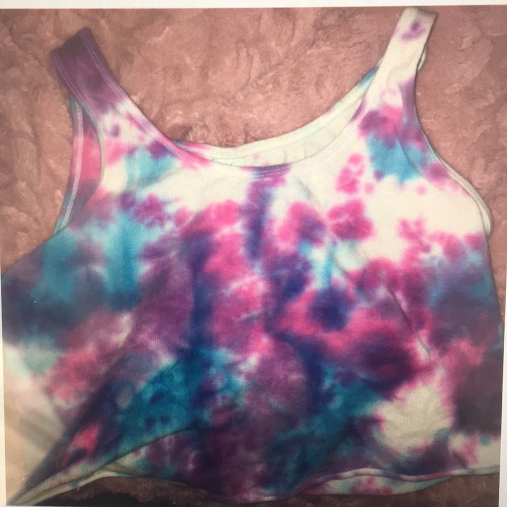 🌟tie crop top